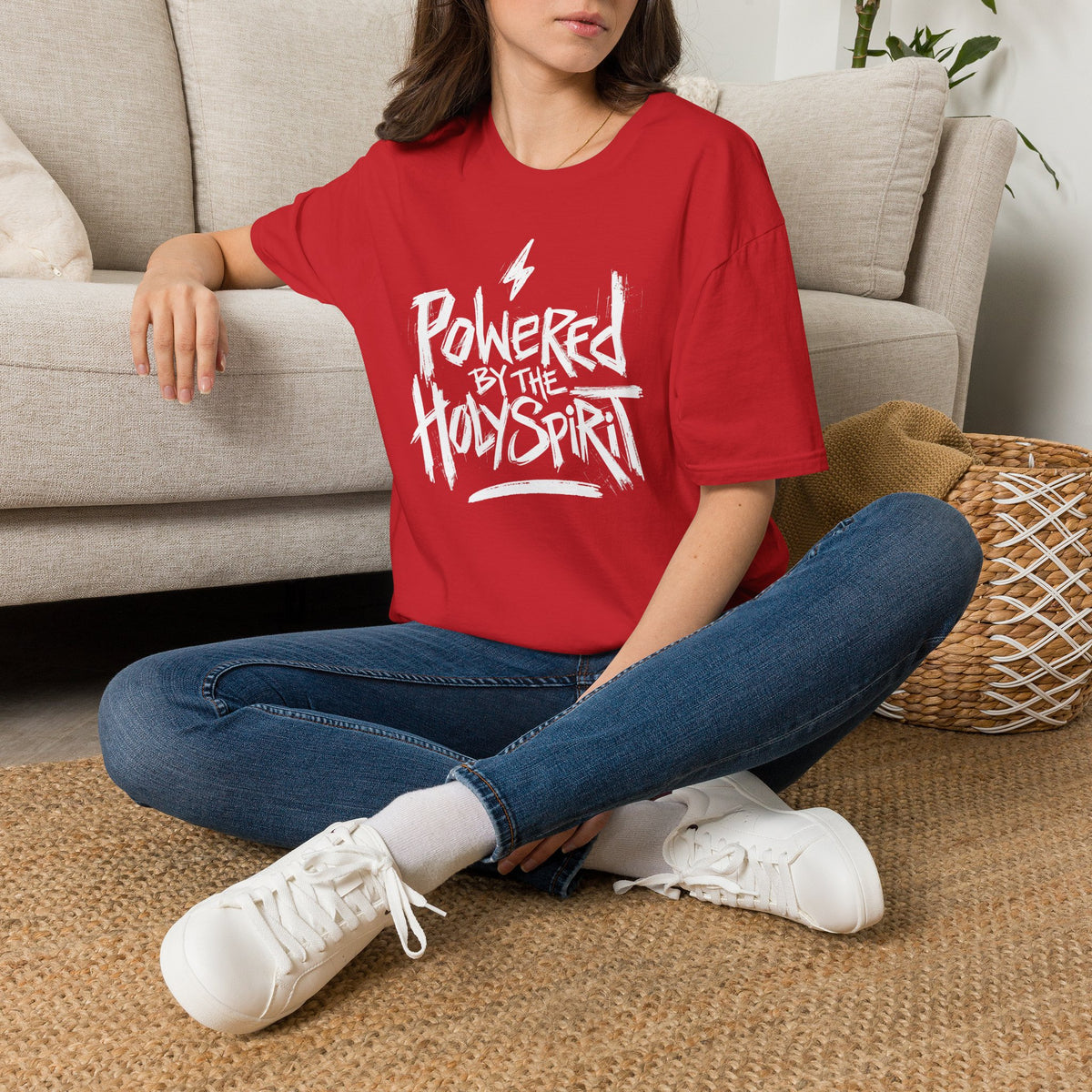 Powered by the HOLY SPIRIT Christian T-Shirt