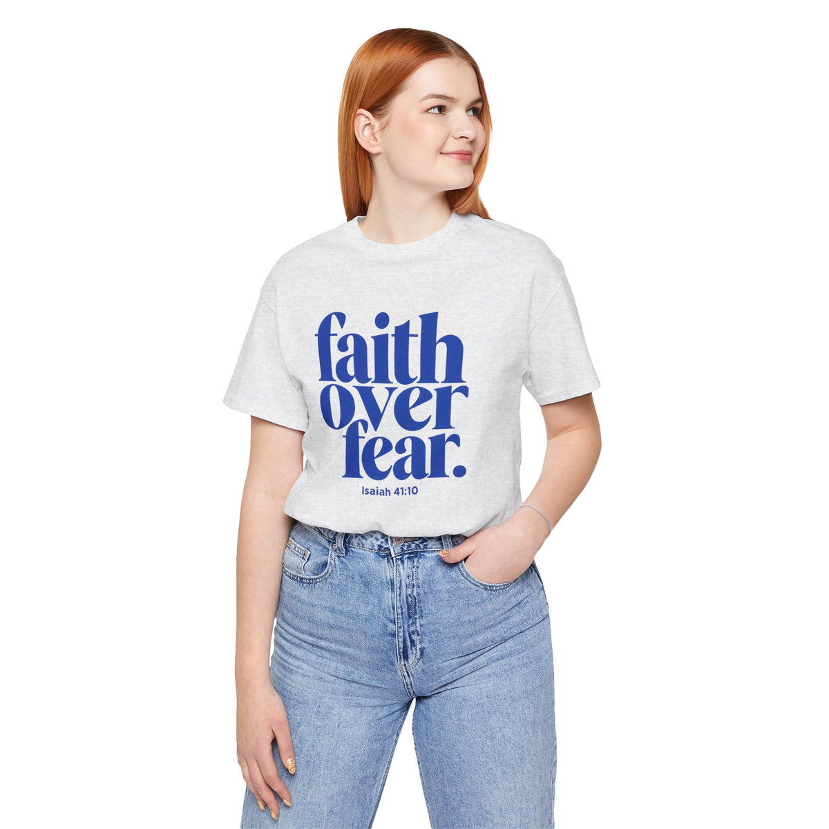 Faith Over Fear Christian T-Shirt