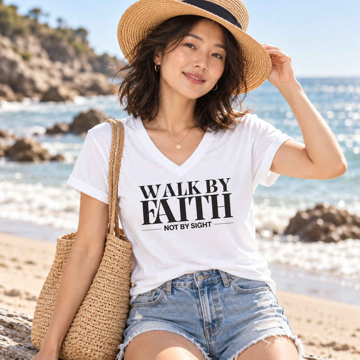 V-Neck Tee's