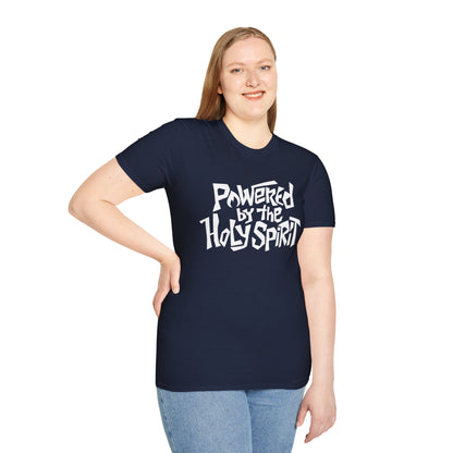 Powered by the HOLY SPIRIT Christian T-Shirt - CURVY