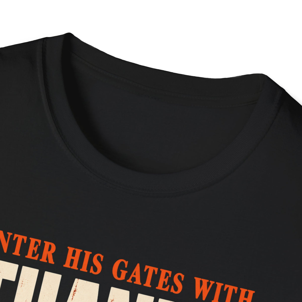 Enter His Gates With Thanksgiving T-Shirt - CURVY