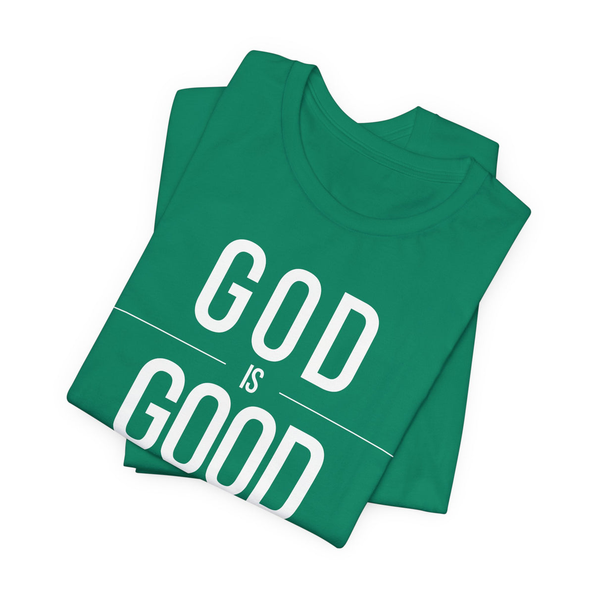 God Is Good Unisex T-Shirt (Dark/Solid)