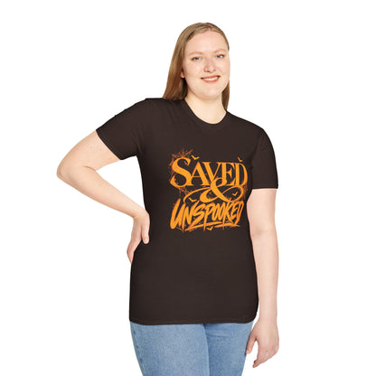 Saved & Unspooked - Halloween T-Shirt - CURVY