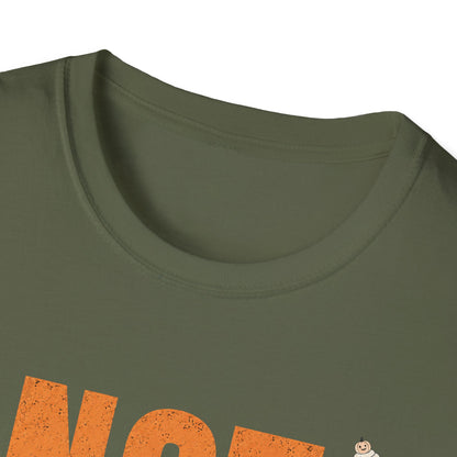 Not Today Boo Halloween T-Shirt - CURVY