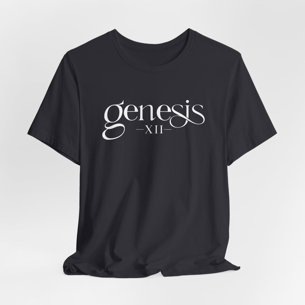 Genesis XII Unisex T-Shirt |Genesis 12 Bible Verse (Dark)