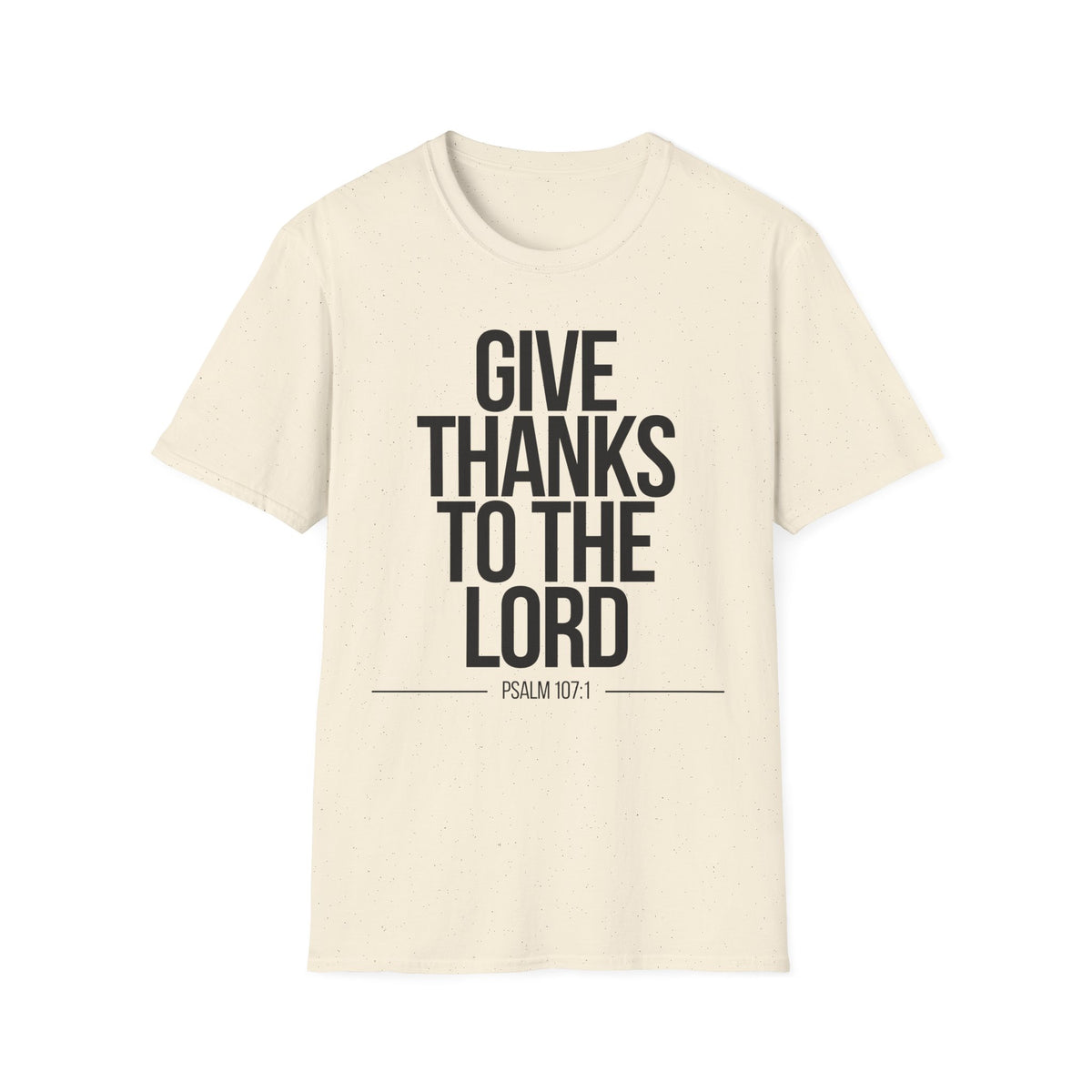 Give Thanks to the Lord T-Shirt (Light) - CURVY