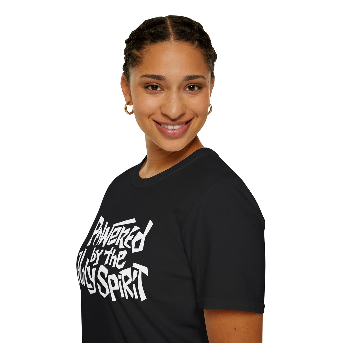 Powered by the HOLY SPIRIT Christian T-Shirt - CURVY