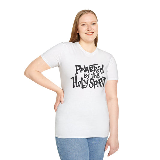 Powered by the HOLY SPIRIT Christian T-Shirt - CURVY