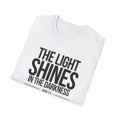 The Light Shines in the Darkness T-Shirt (Light)