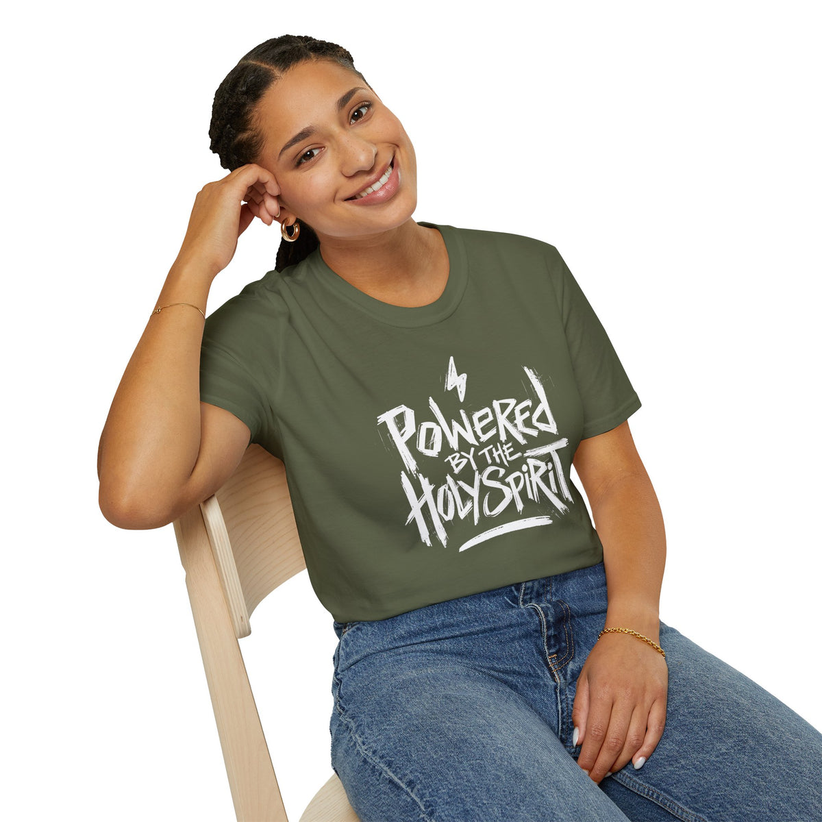 Powered by the HOLY SPIRIT Christian T-Shirt