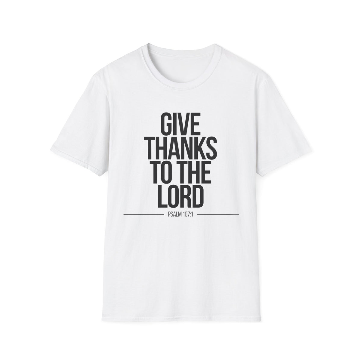 Give Thanks to the Lord T-Shirt (Light)
