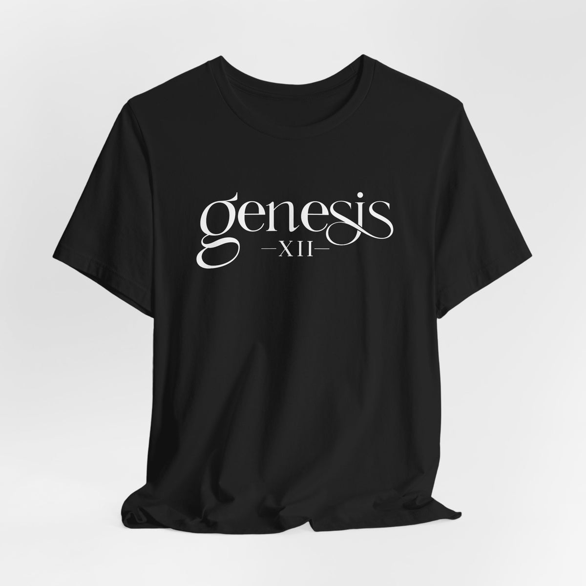 Genesis XII Unisex T-Shirt |Genesis 12 Bible Verse (Dark)