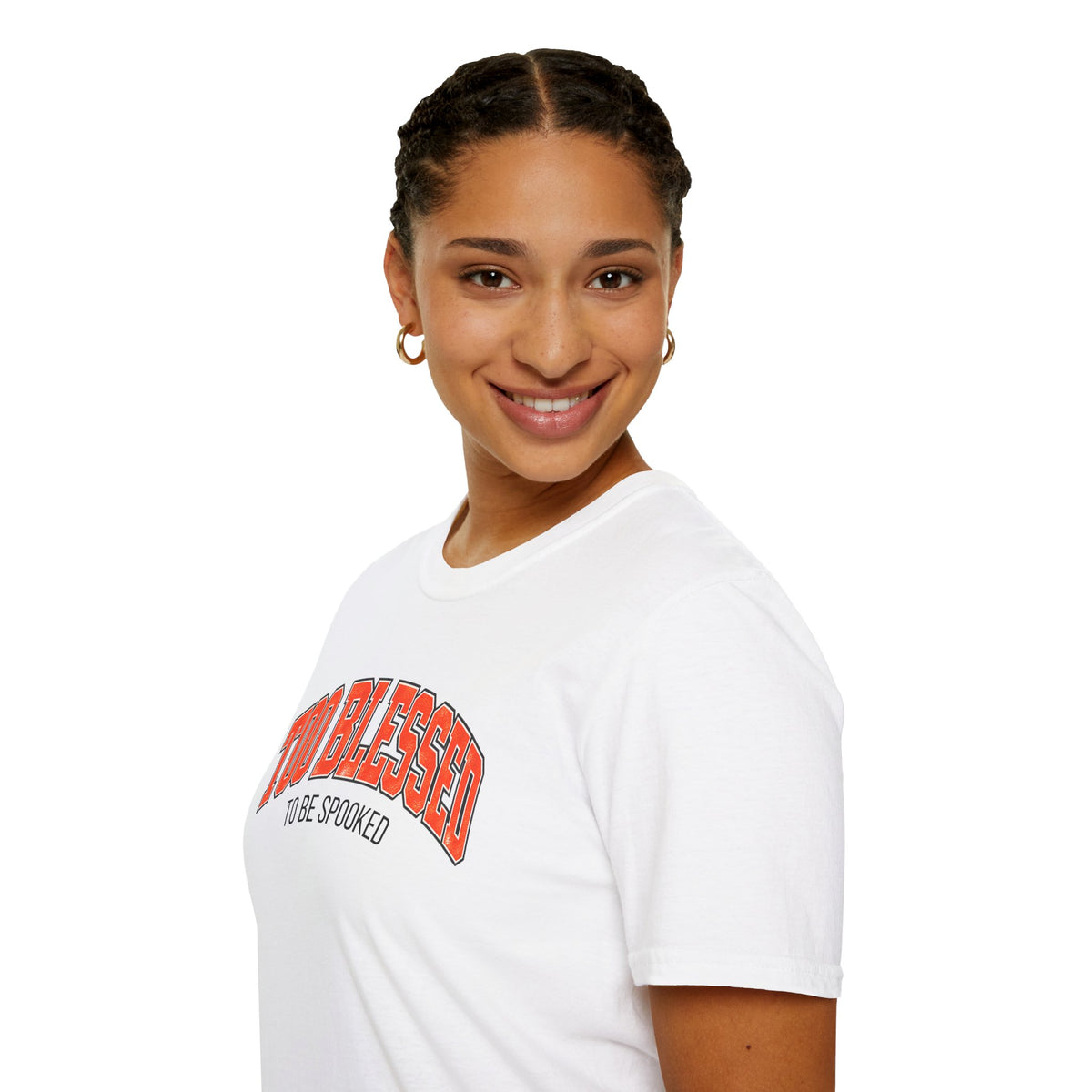 Too Blessed To Be Spooked Halloween T-Shirt
