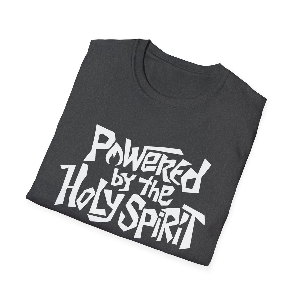 Powered by the HOLY SPIRIT Christian T-Shirt - CURVY