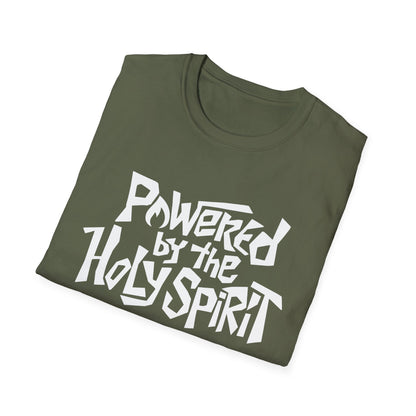Powered by the HOLY SPIRIT Christian T-Shirt - CURVY