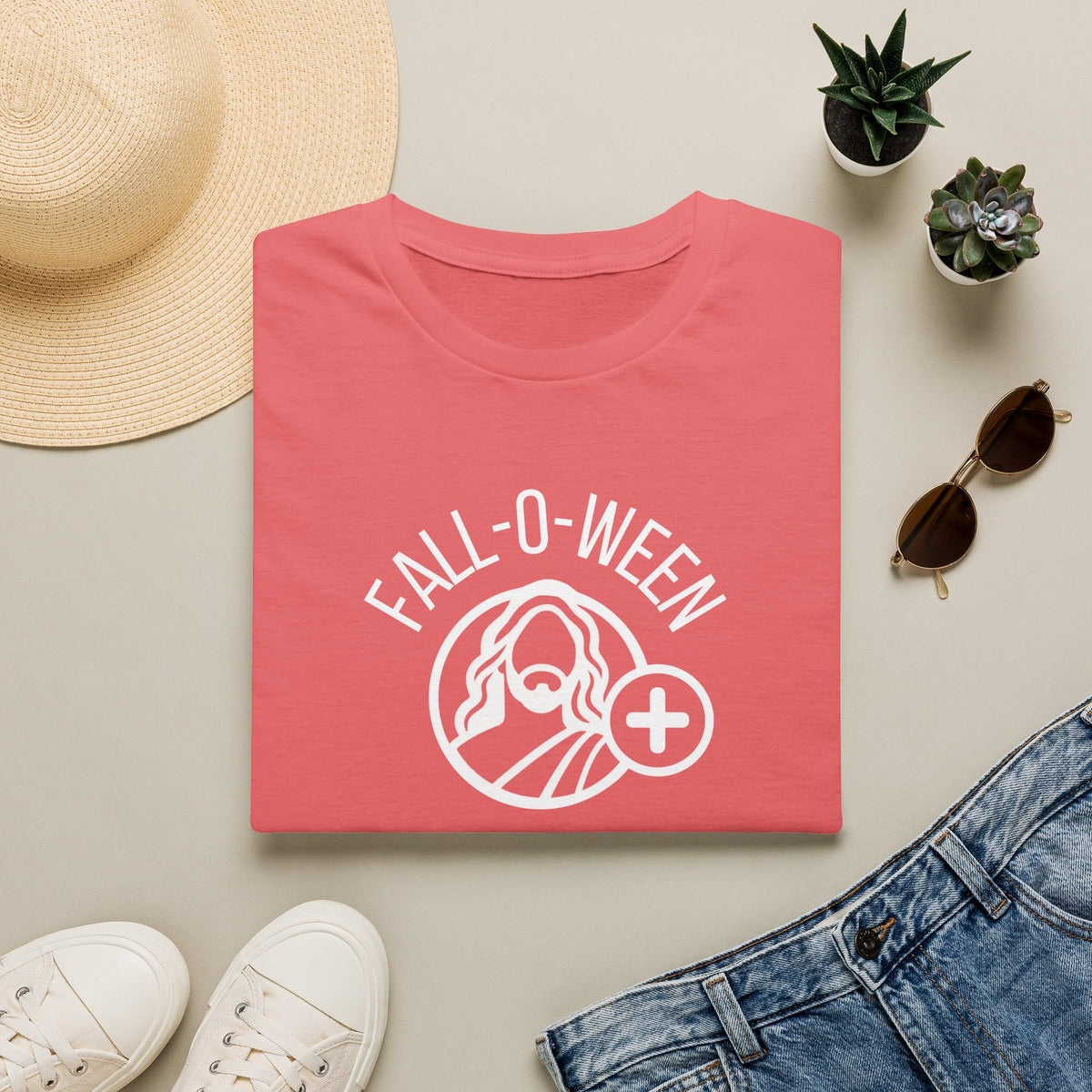 Fall-O-Ween Jesus Christian T-Shirt