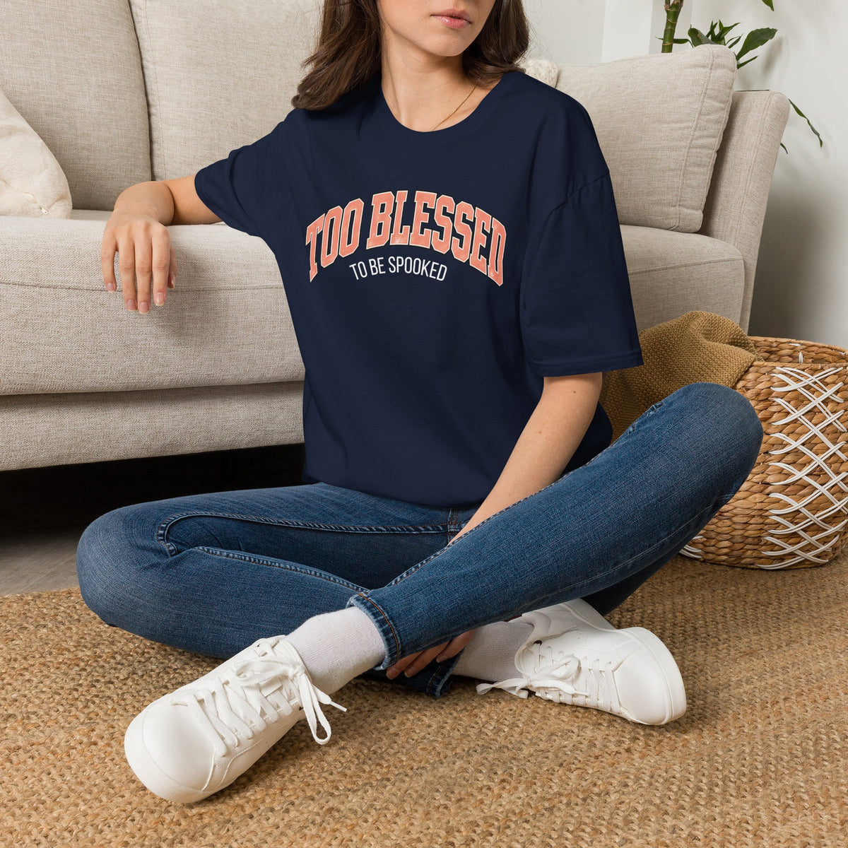 Too Blessed To Be Spooked Halloween T-Shirt
