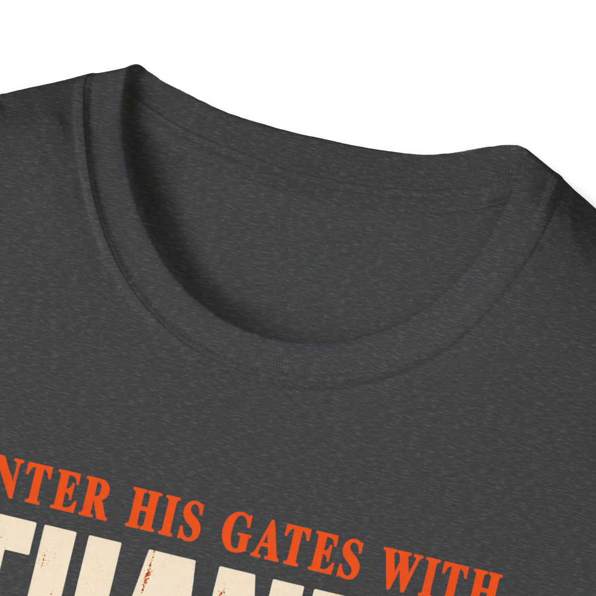 Enter His Gates With Thanksgiving T-Shirt - CURVY