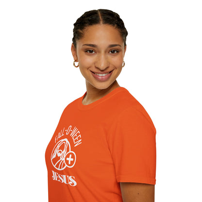 Fall-O-Ween Jesus Christian T-Shirt - CURVY