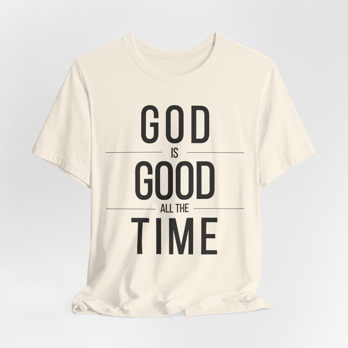 God Is Good Unisex T-Shirt (Light/Solid)