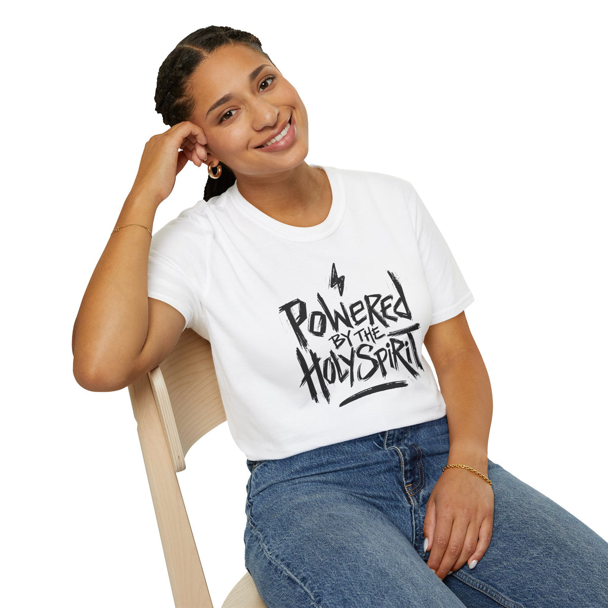 Powered by the HOLY SPIRIT Christian T-Shirt