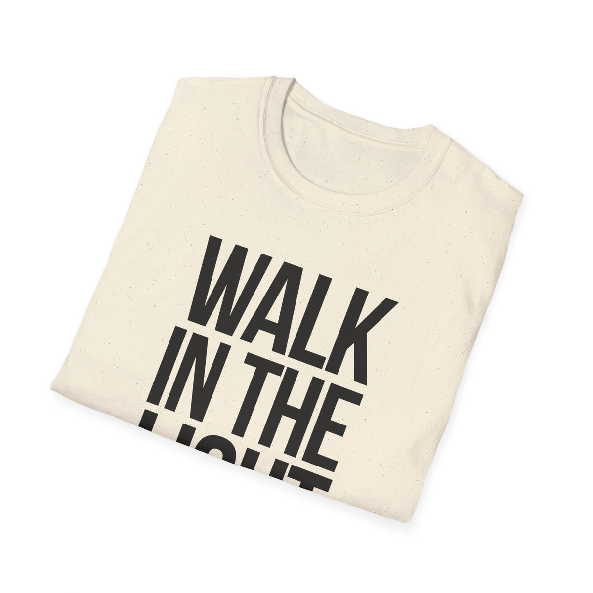 Walk in the Light T-Shirt (Light) - CURVY