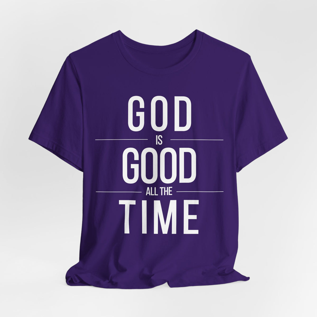 God Is Good Unisex T-Shirt (Dark/Solid)