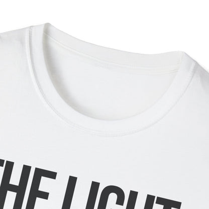 The Light Shines in the Darkness T-Shirt (Light) - CURVY