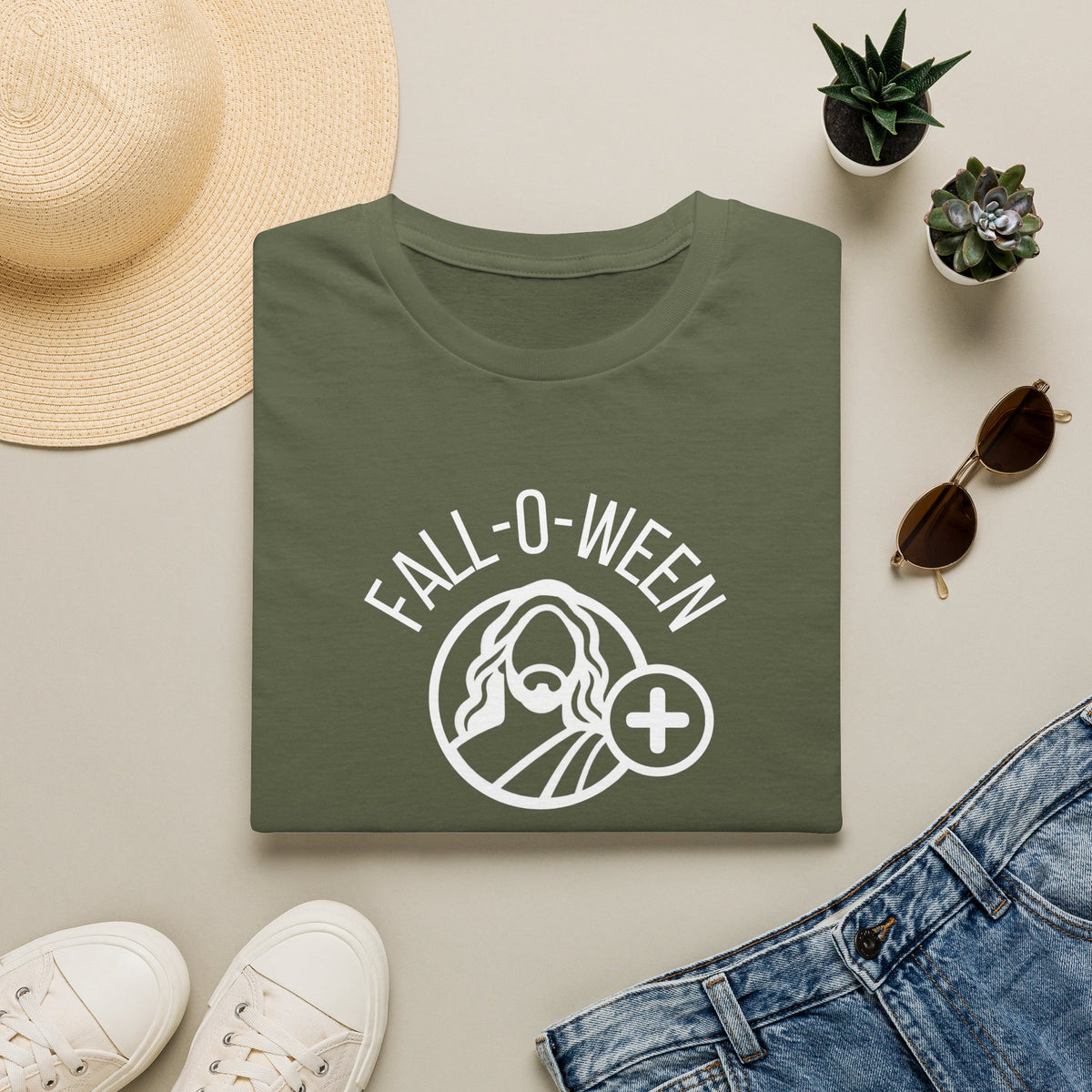 Fall-O-Ween Jesus Christian T-Shirt