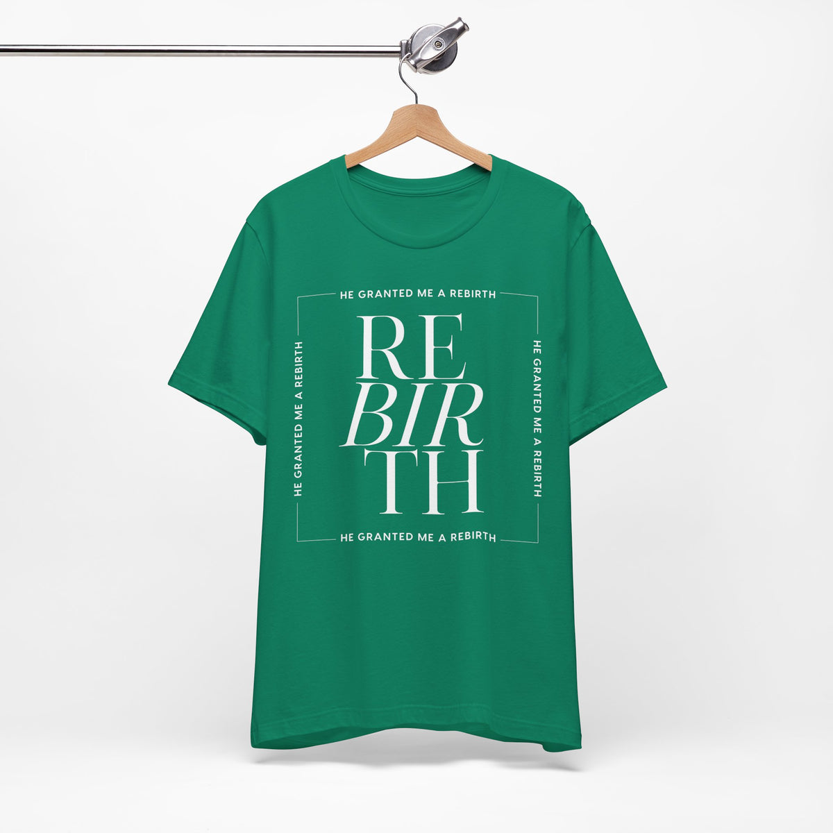He Granted Me A Rebirth Unisex T-Shirt (Dark)