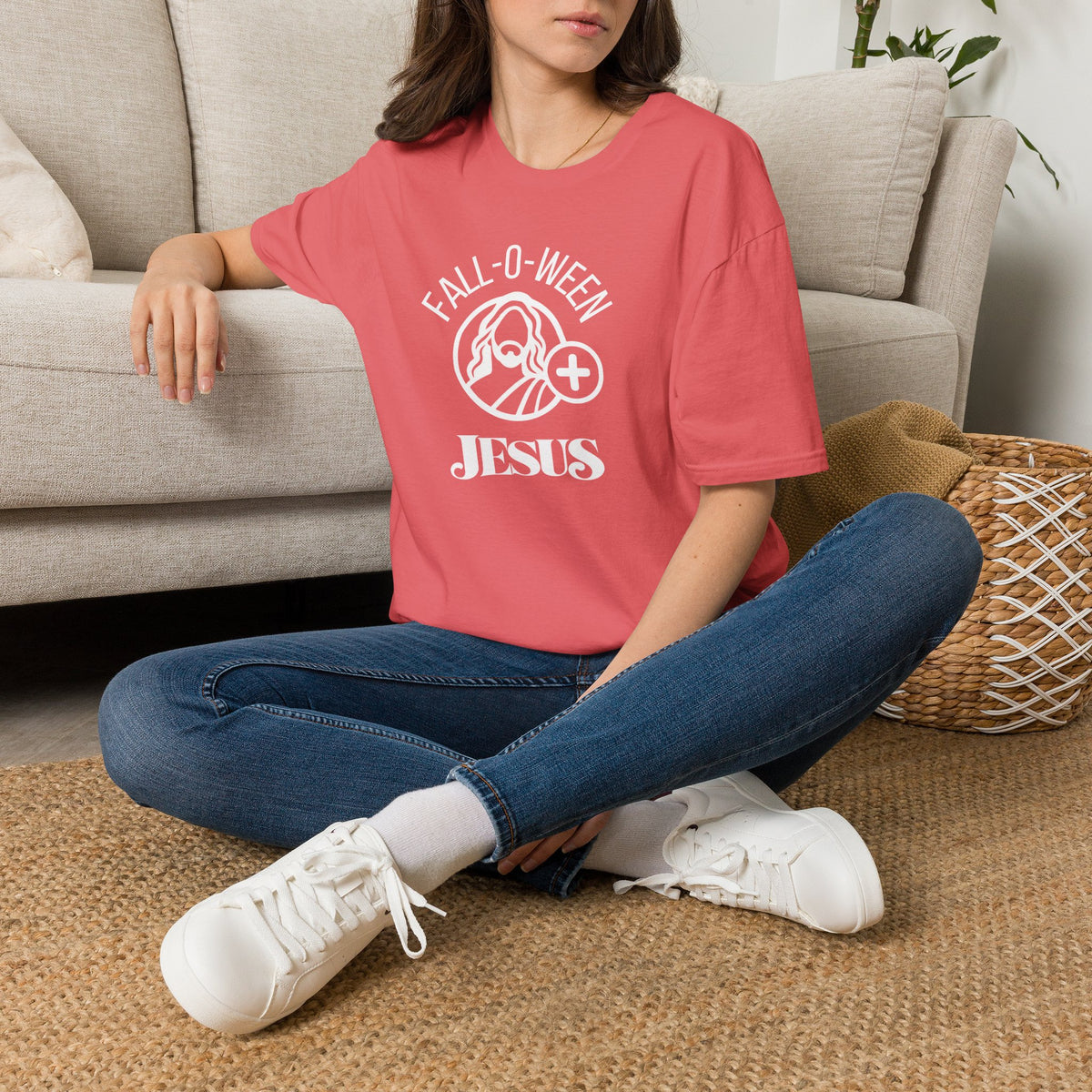 Fall-O-Ween Jesus Christian T-Shirt