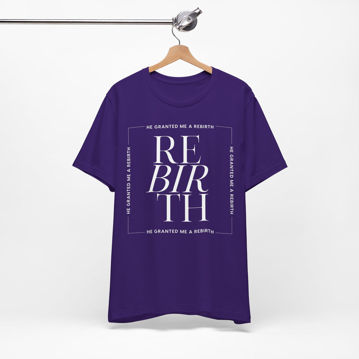 He Granted Me A Rebirth Unisex T-Shirt (Dark)