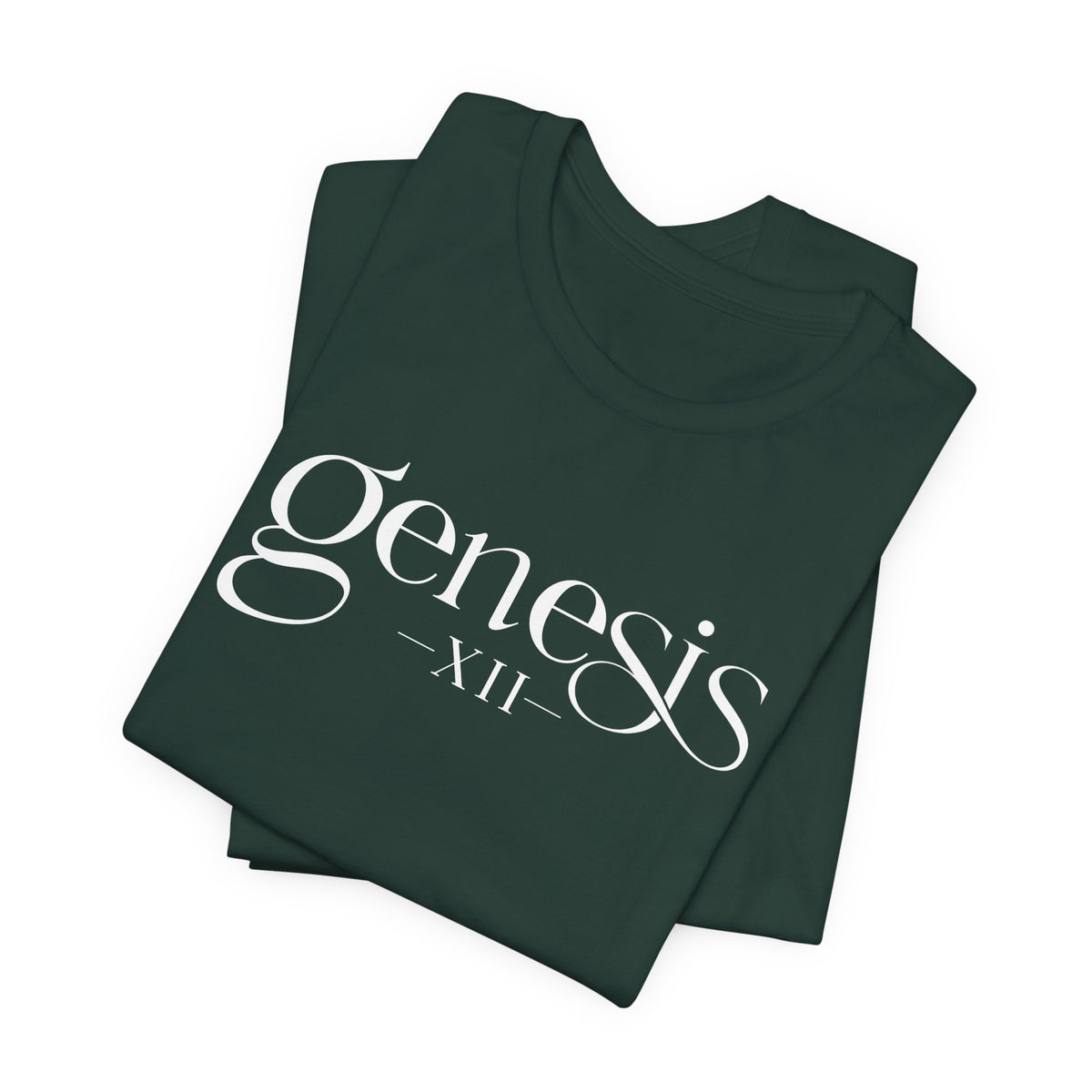 Genesis XII Unisex T-Shirt |Genesis 12 Bible Verse (Dark)