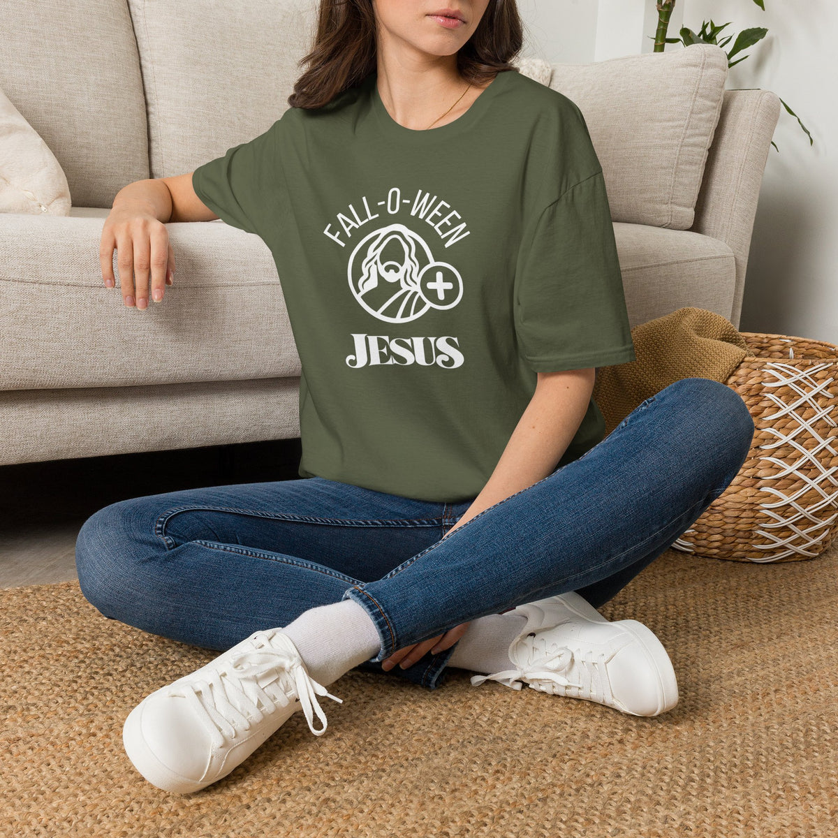 Fall-O-Ween Jesus Christian T-Shirt