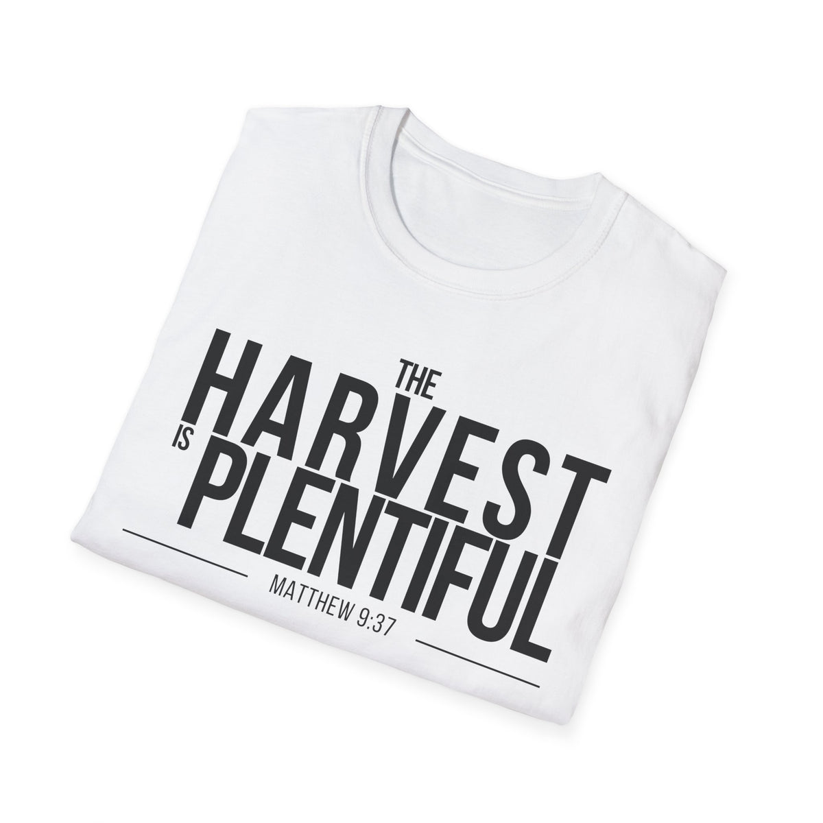 The Harvest Is Plentiful T-Shirt (Light) - CURVY