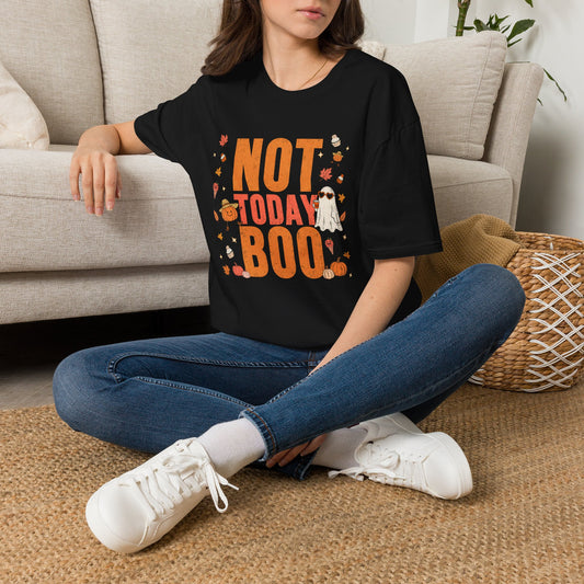 Not Today Boo Halloween T-Shirt