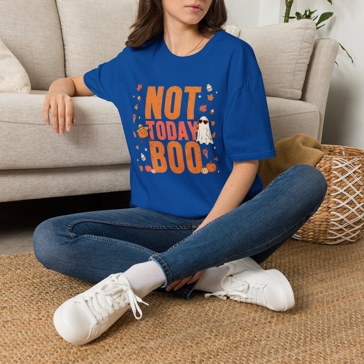 Not Today Boo Halloween T-Shirt