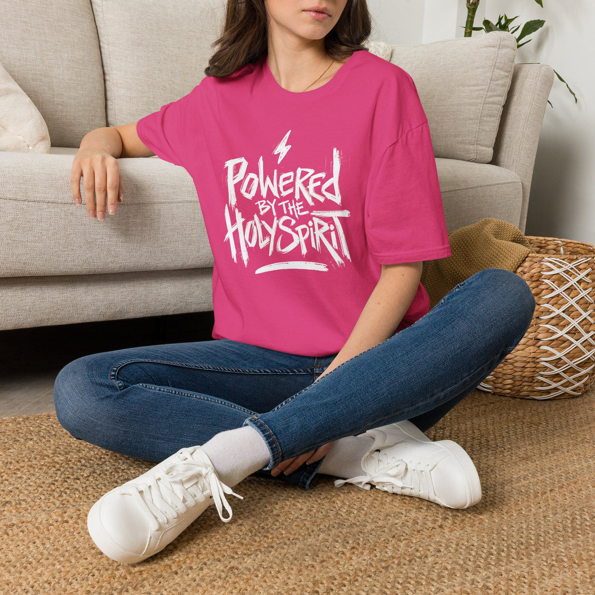 Powered by the HOLY SPIRIT Christian T-Shirt