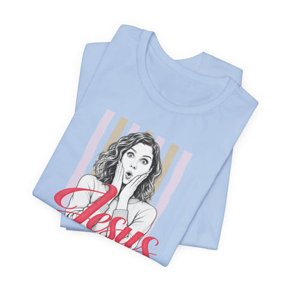 Jesus Is Still Working on My Facial Expressions Funny Tee