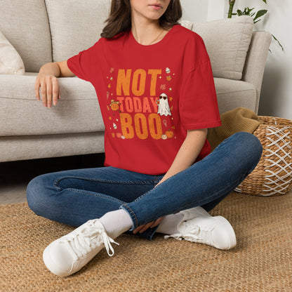 Not Today Boo Halloween T-Shirt