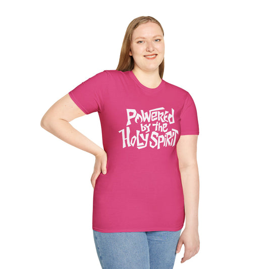 Powered by the HOLY SPIRIT Christian T-Shirt - CURVY