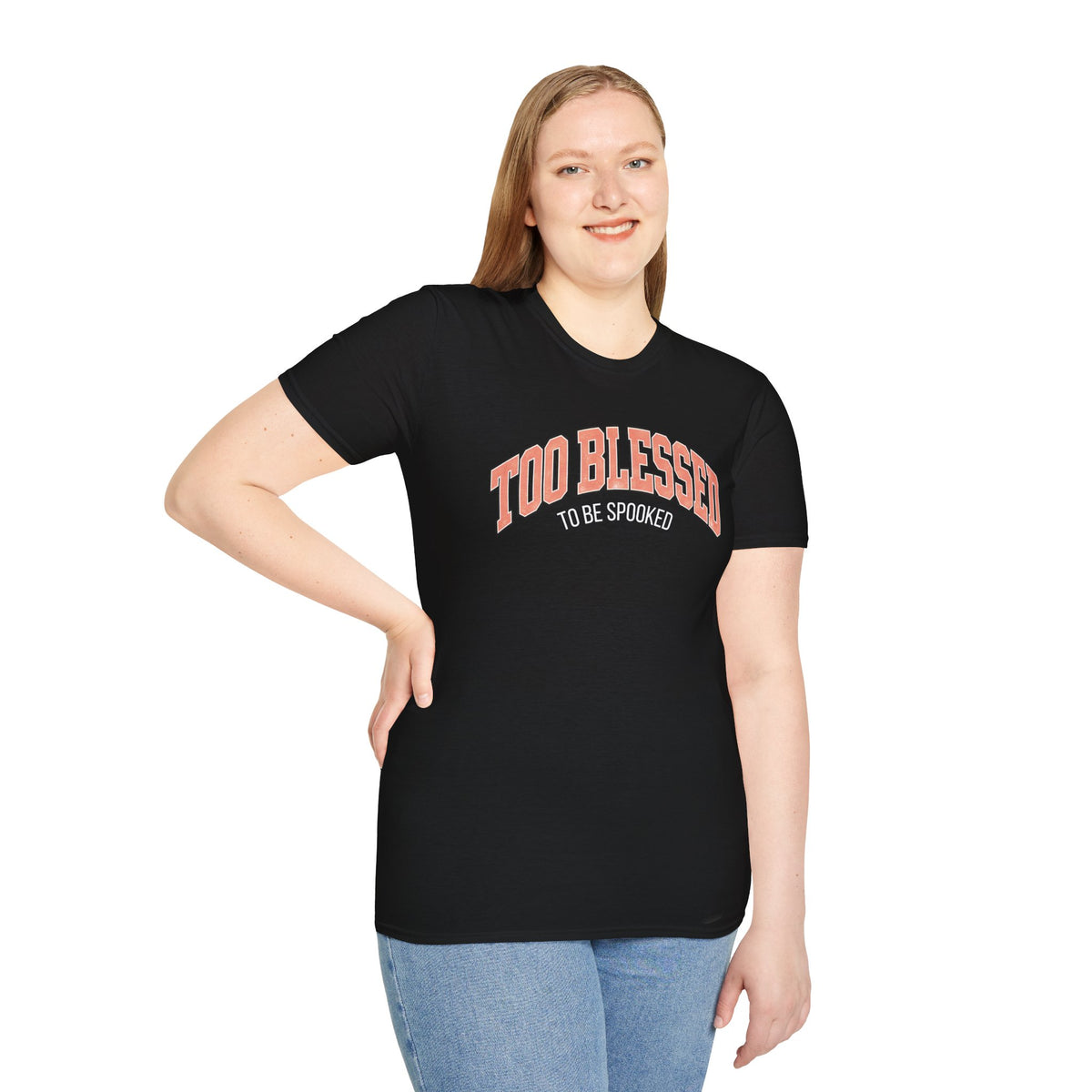 Too Blessed To Be Spooked Halloween T-Shirt