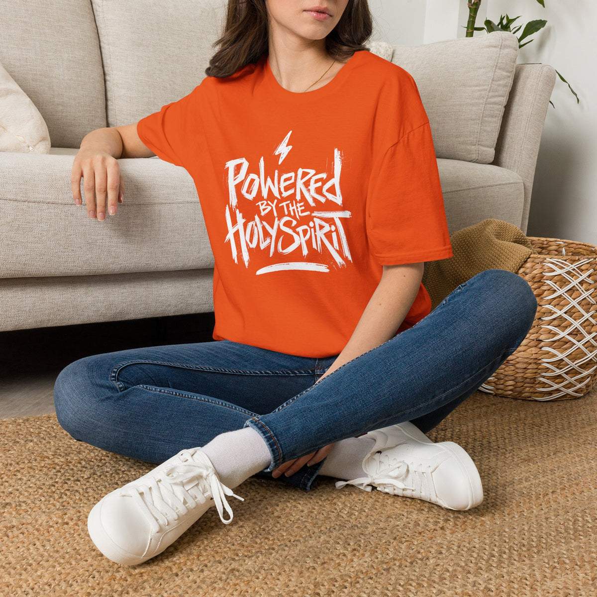 Powered by the HOLY SPIRIT Christian T-Shirt