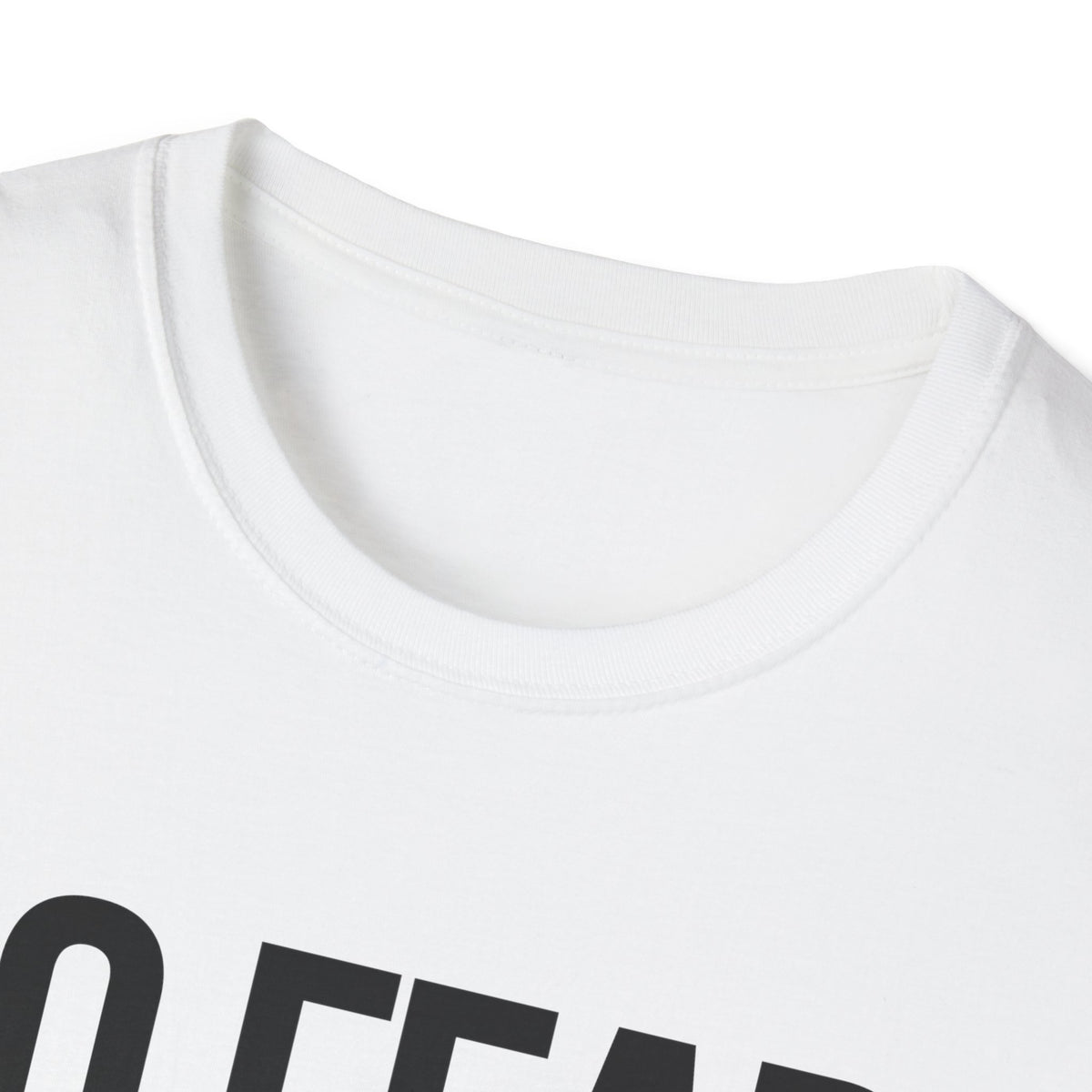 No Fear, Just Faith T-Shirt (Light) - CURVY