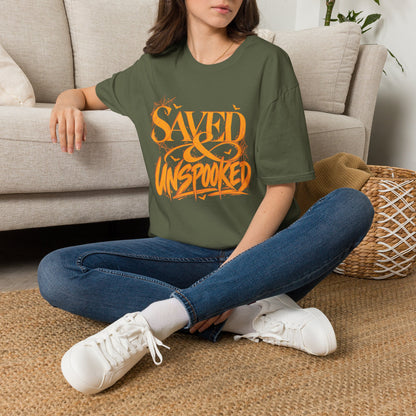 Saved & Unspooked - Halloween T-Shirt