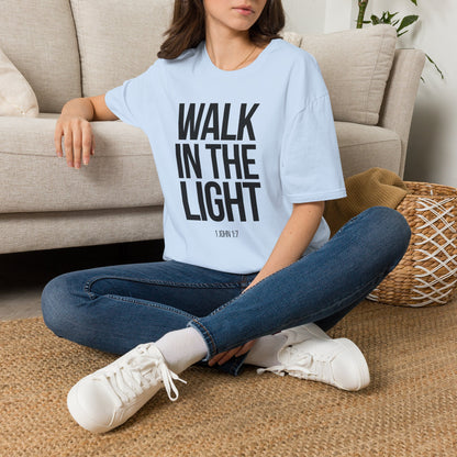 Walk in the Light T-Shirt (Light) - CURVY