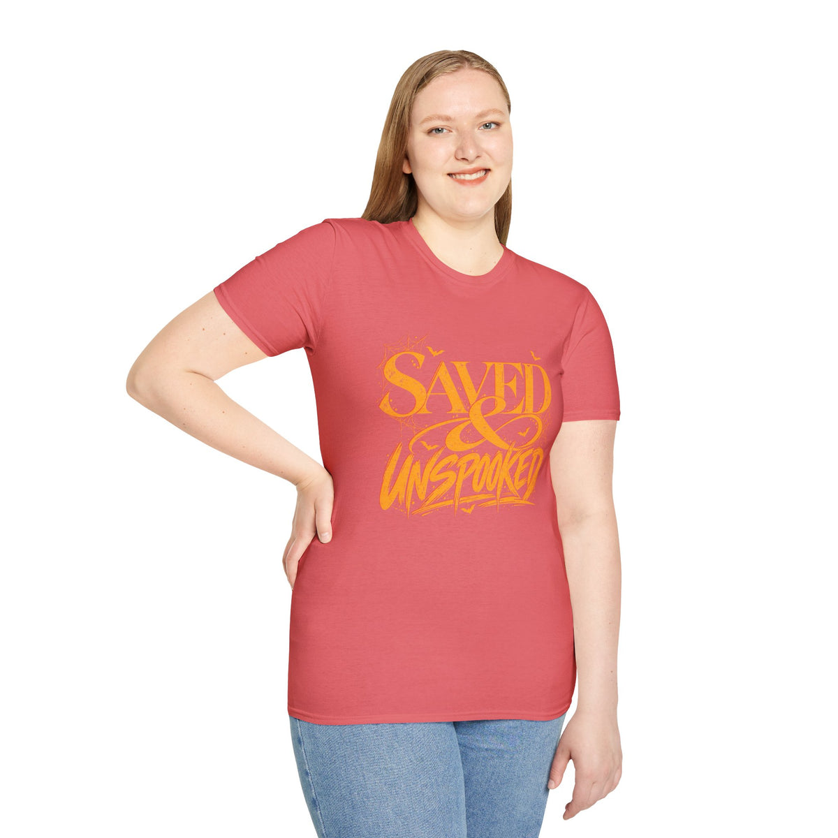Saved & Unspooked - Halloween T-Shirt - CURVY