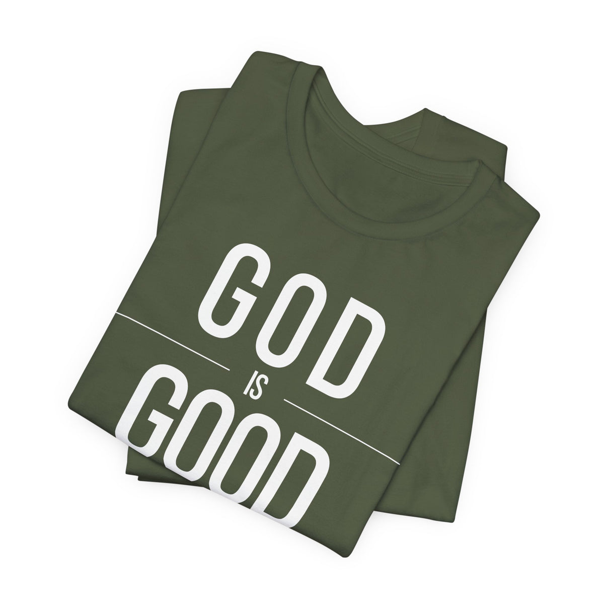 God Is Good Unisex T-Shirt (Dark/Solid)
