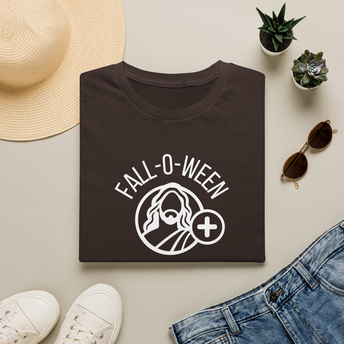 Fall-O-Ween Jesus Christian T-Shirt