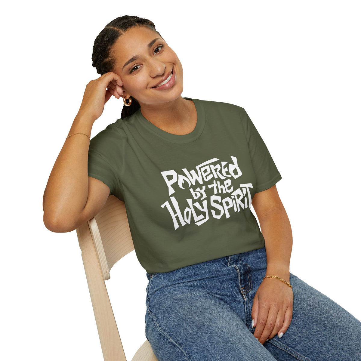 Powered by the HOLY SPIRIT Christian T-Shirt
